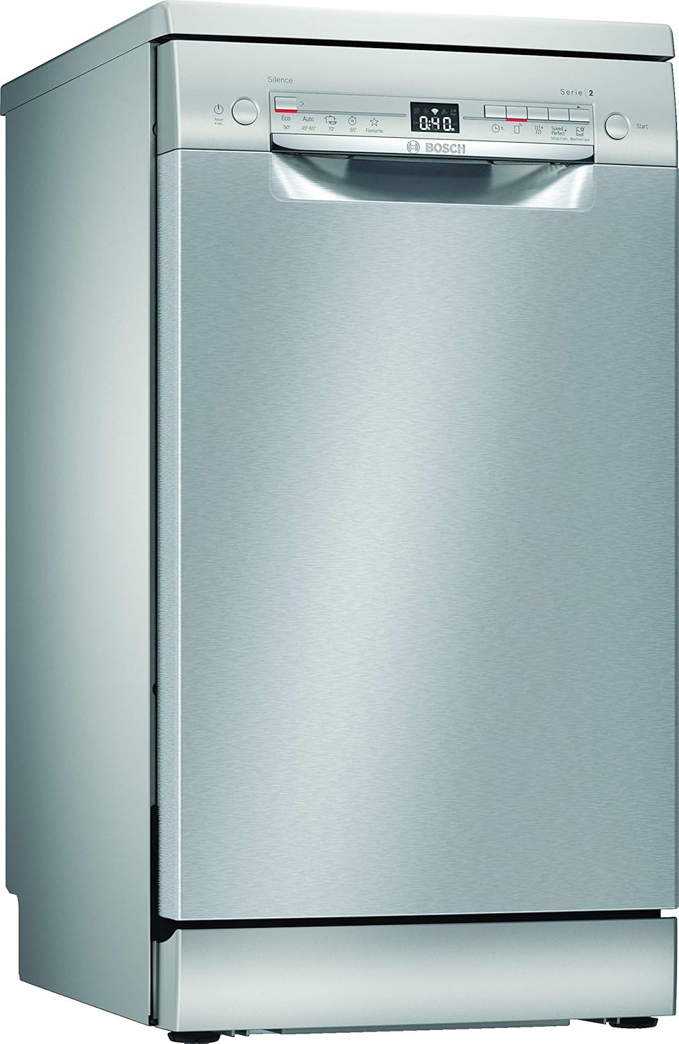 Bosch SPV2IKX10E Serie 2 Smarter Geschirrspüler vollintegriert, 45 cm breit, Besteckkorb, Extra Trocknen auf Knopfdruck, InfoLight roter Lichtpunkt am Boden, AquaStop Schutz gegen Wasserschäden, Weiß – Bild 24
