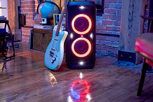 JBL PartyBox 710 - Schwarz – Trag - und rollbarer Bluetooth Party-Lautsprecher mit Lichteffekten – Spritzwassergeschützte, mobile Musikbox – Bild 37