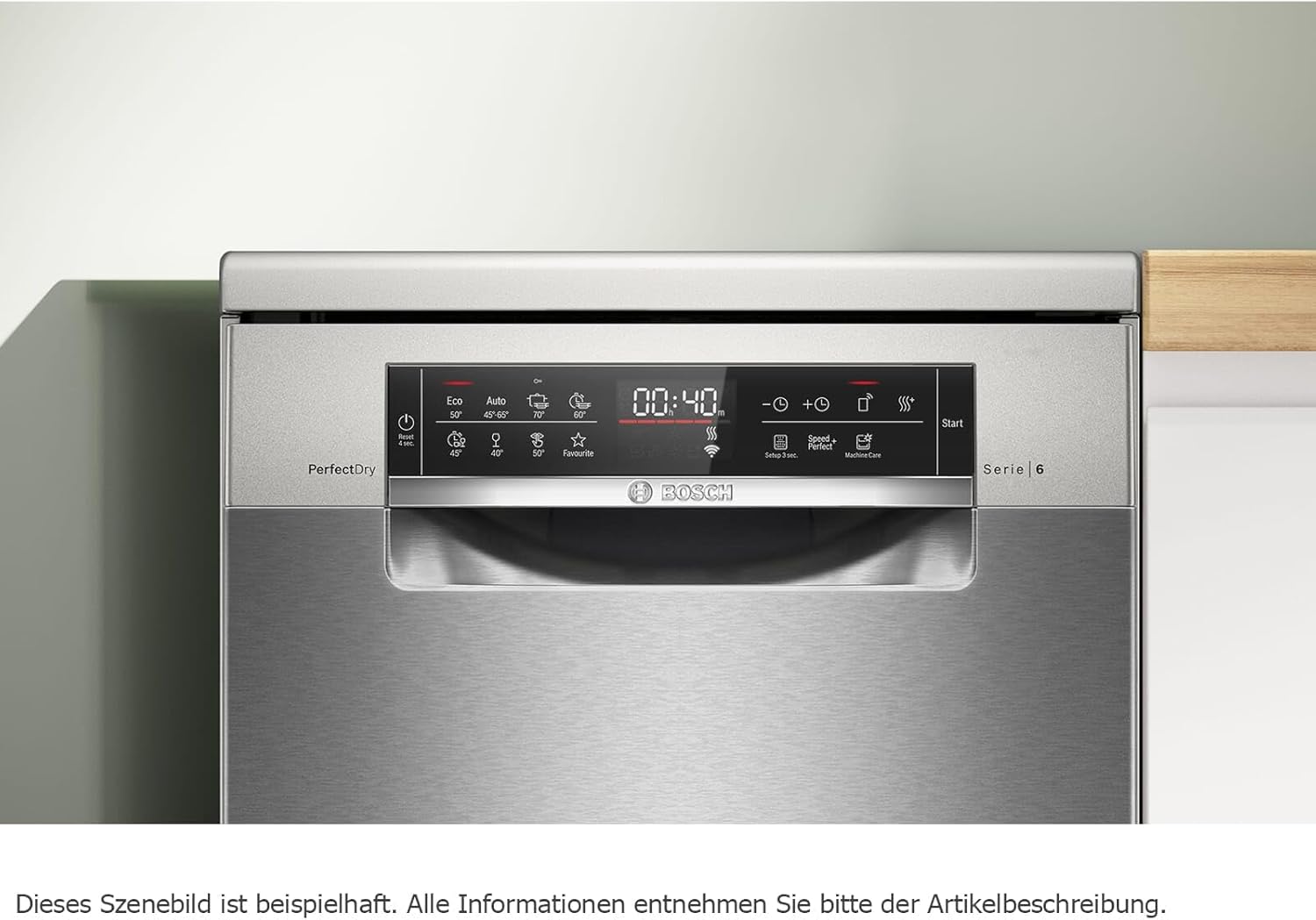 Bosch SPV2IKX10E Serie 2 Smarter Geschirrspüler vollintegriert, 45 cm breit, Besteckkorb, Extra Trocknen auf Knopfdruck, InfoLight roter Lichtpunkt am Boden, AquaStop Schutz gegen Wasserschäden, Weiß – Bild 47