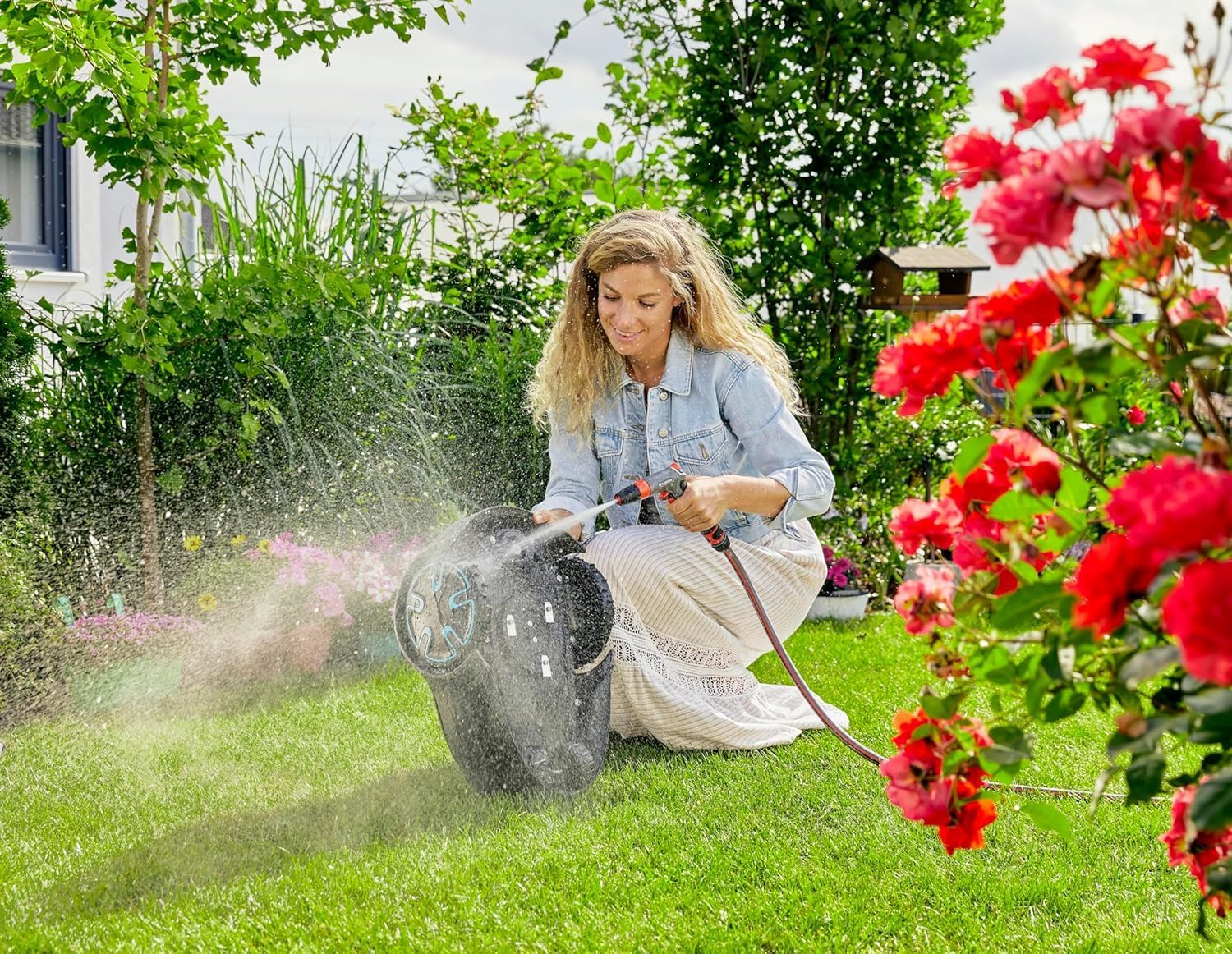 Gardena Mhroboter SILENO minimo 500 m: intelligenter Rasenmher mit optimaler Konnektivitt, mit Gardena Bluetooth App programmierbar, DE-Version (15202-20) – Bild 9