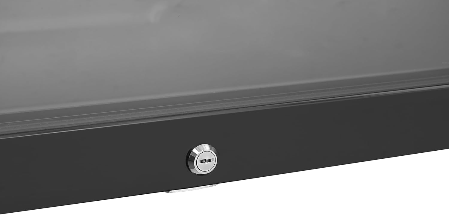 METRO Professional Mini-Kühlschrank GPC1088, 88 L, 1.052 kWh/24h, 3 Edelstahl-Drahtböden, schwarz – Bild 8