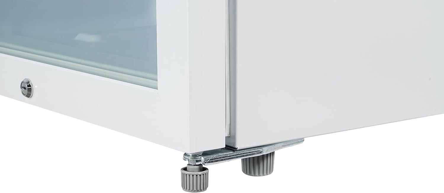 METRO Professional Mini-Kühlschrank GPC1088, 88 L, 1.052 kWh/24h, 3 Edelstahl-Drahtböden, schwarz – Bild 34