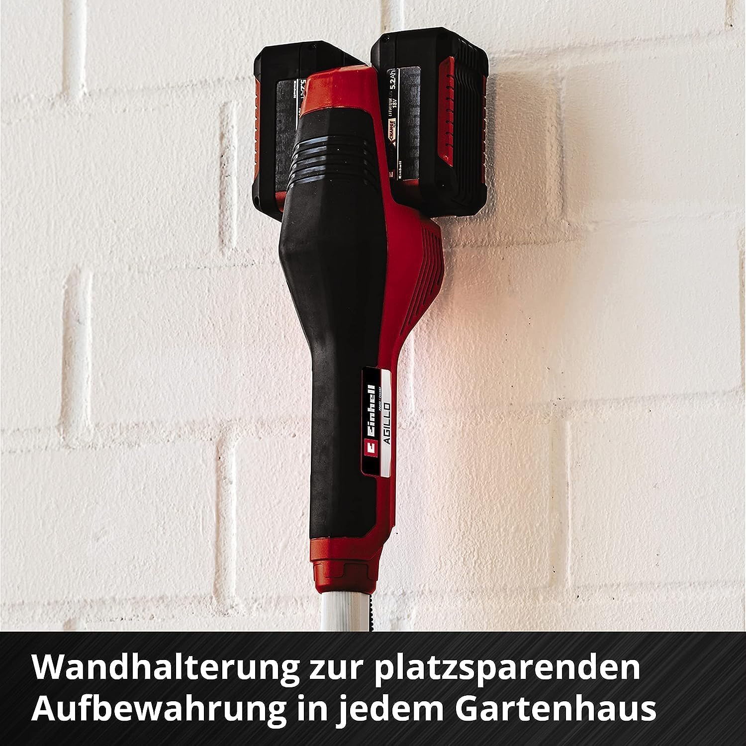 Einhell Akku-Sense Agillo 36/255 BL Power X-Change (Li-Ion, 2 x 18 V, Brushless Front-Motor, elektronische Drehzahlregulierung, Zweihandgriff, Split Shaft, ohne Akku und Ladegerät) – Bild 11