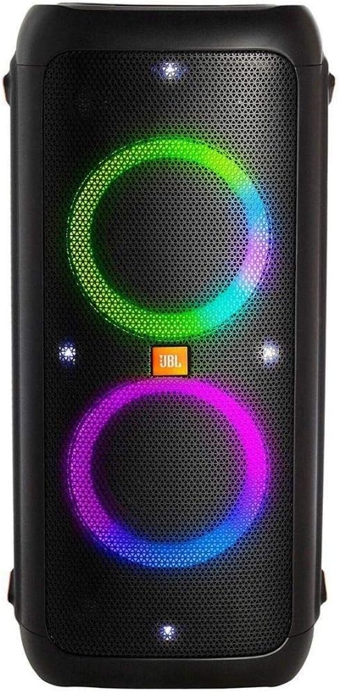 JBL PartyBox 710 - Schwarz – Trag - und rollbarer Bluetooth Party-Lautsprecher mit Lichteffekten – Spritzwassergeschützte, mobile Musikbox – Bild 2
