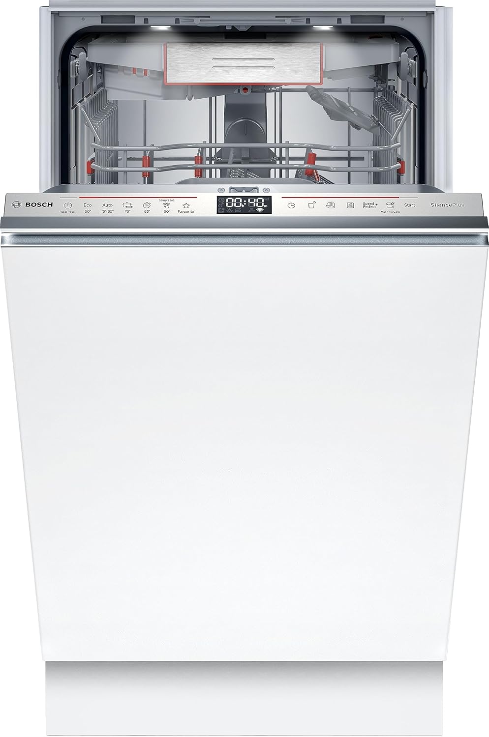 Bosch SPV2IKX10E Serie 2 Smarter Geschirrspüler vollintegriert, 45 cm breit, Besteckkorb, Extra Trocknen auf Knopfdruck, InfoLight roter Lichtpunkt am Boden, AquaStop Schutz gegen Wasserschäden, Weiß – Bild 5