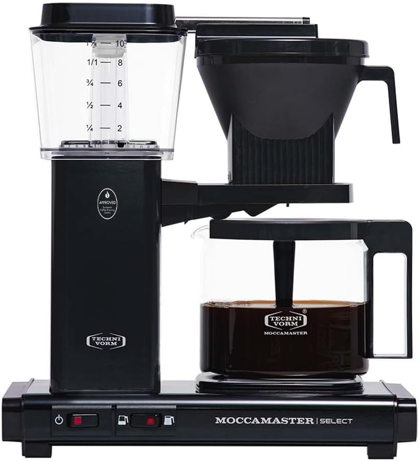 Moccamaster KBG Select, Kaffeemaschine, Retro Kaffeemaschine, Filterkaffee, Off-White, 1.25L – Bild 14