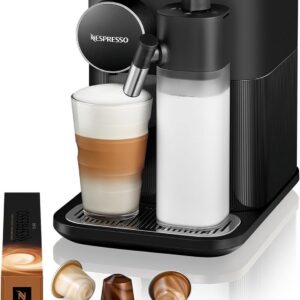 Nespresso De'Longhi EN640.W Gran Lattissima Kaffeekapselmaschine mit automatischem Milchsystem,19 Bar Druck, 1400W,Weiß