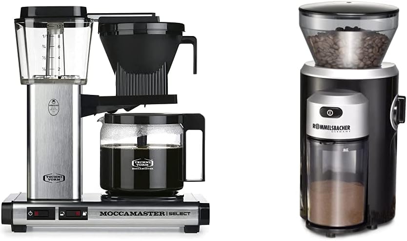 Moccamaster KBG Select, Kaffeemaschine, Retro Kaffeemaschine, Filterkaffee, Off-White, 1.25L – Bild 100