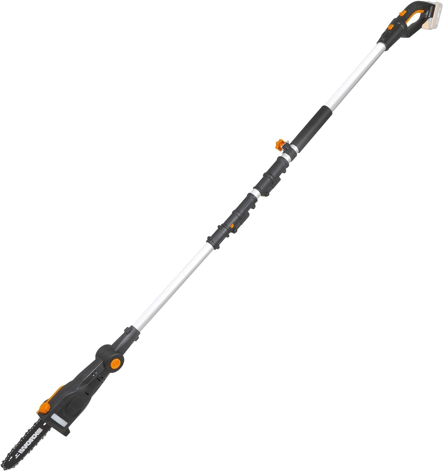 WORX WG252E.9 Akku Teleskop Heckenschere - 45cm Schnittbreite - 10-Fach Verstellbarer Teleskopstiel bis 3,20 Meter Hhe - PowerShare kompatibel - Ohne Akku & Ladegert – Bild 18