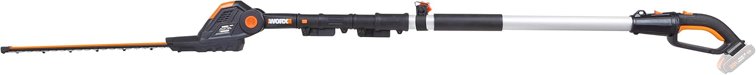 WORX WG252E.9 Akku Teleskop Heckenschere - 45cm Schnittbreite - 10-Fach Verstellbarer Teleskopstiel bis 3,20 Meter Hhe - PowerShare kompatibel - Ohne Akku & Ladegert – Bild 13