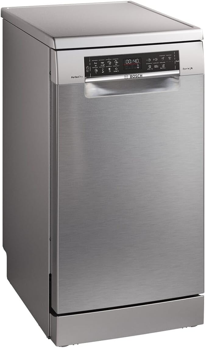 Bosch SPV2IKX10E Serie 2 Smarter Geschirrspüler vollintegriert, 45 cm breit, Besteckkorb, Extra Trocknen auf Knopfdruck, InfoLight roter Lichtpunkt am Boden, AquaStop Schutz gegen Wasserschäden, Weiß – Bild 51