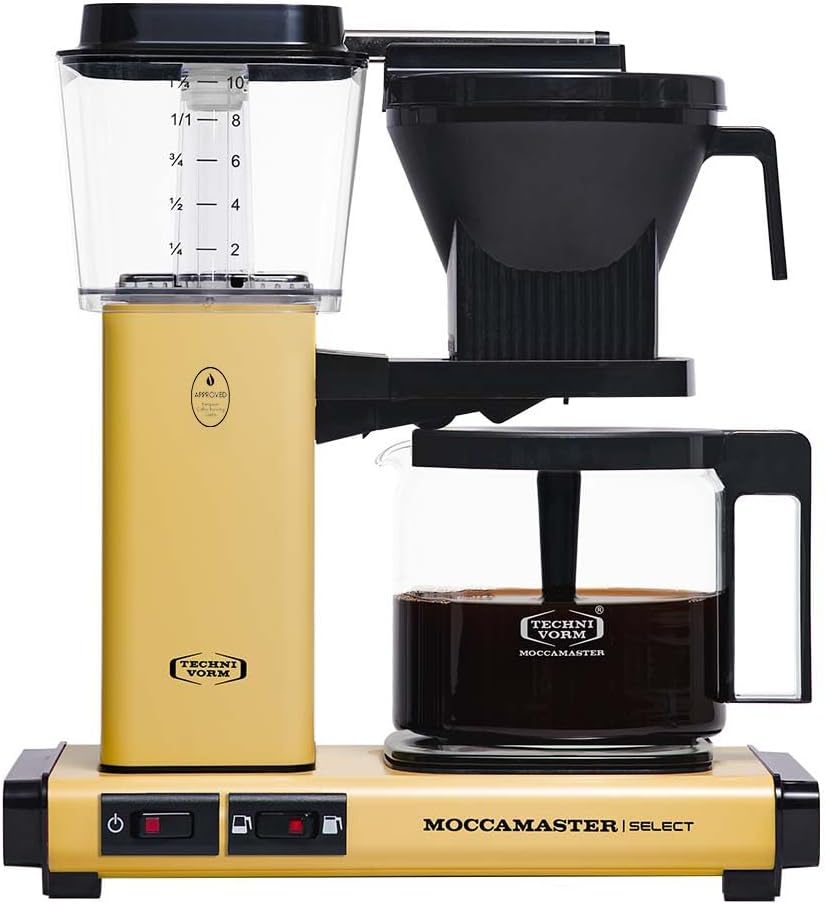 Moccamaster KBG Select, Kaffeemaschine, Retro Kaffeemaschine, Filterkaffee, Off-White, 1.25L – Bild 43