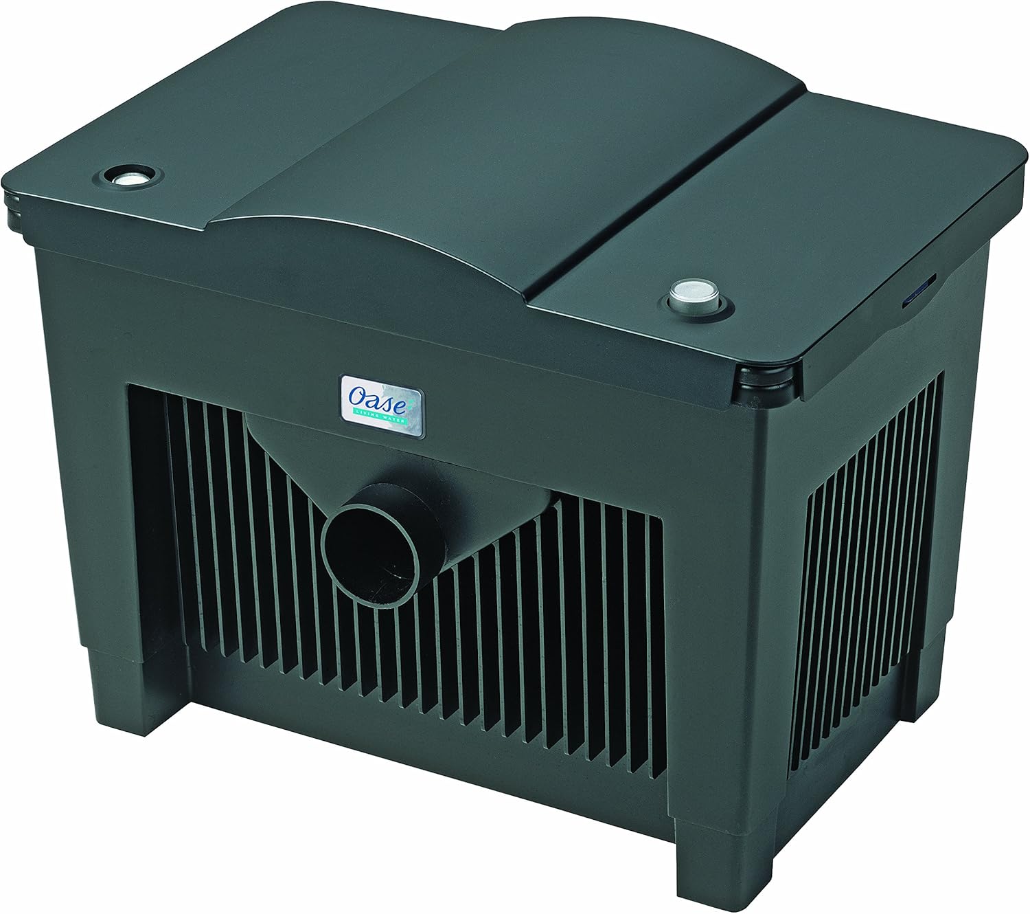 OASE 57377 Durchlauffilter BioSmart UVC 16000 geeignet für Teiche bis 16 m³, Filtersystem, Filterset inkl Filtermaterial und UVC Klärer, Schwarz – Bild 30