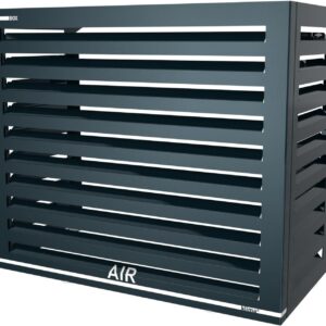 Box Air Klima Abdeckung - Schallschutzhaube Wärmepumpe Schutzgitter - Verkleidung Klimaanlage Außengerät - Für Klimaanlagen und Wärmepumpen - Robuste Schutzabdeckung