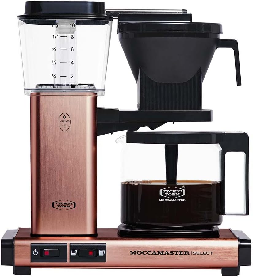 Moccamaster KBG Select, Kaffeemaschine, Retro Kaffeemaschine, Filterkaffee, Off-White, 1.25L – Bild 15