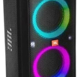JBL PartyBox 710 - Schwarz – Trag - und rollbarer Bluetooth Party-Lautsprecher mit Lichteffekten – Spritzwassergeschützte, mobile Musikbox