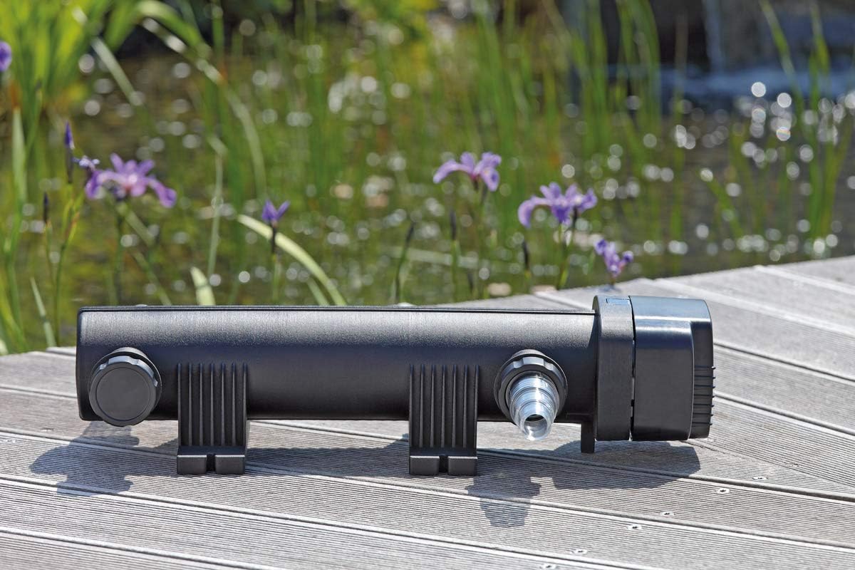 OASE 57377 Durchlauffilter BioSmart UVC 16000 geeignet für Teiche bis 16 m³, Filtersystem, Filterset inkl Filtermaterial und UVC Klärer, Schwarz – Bild 34