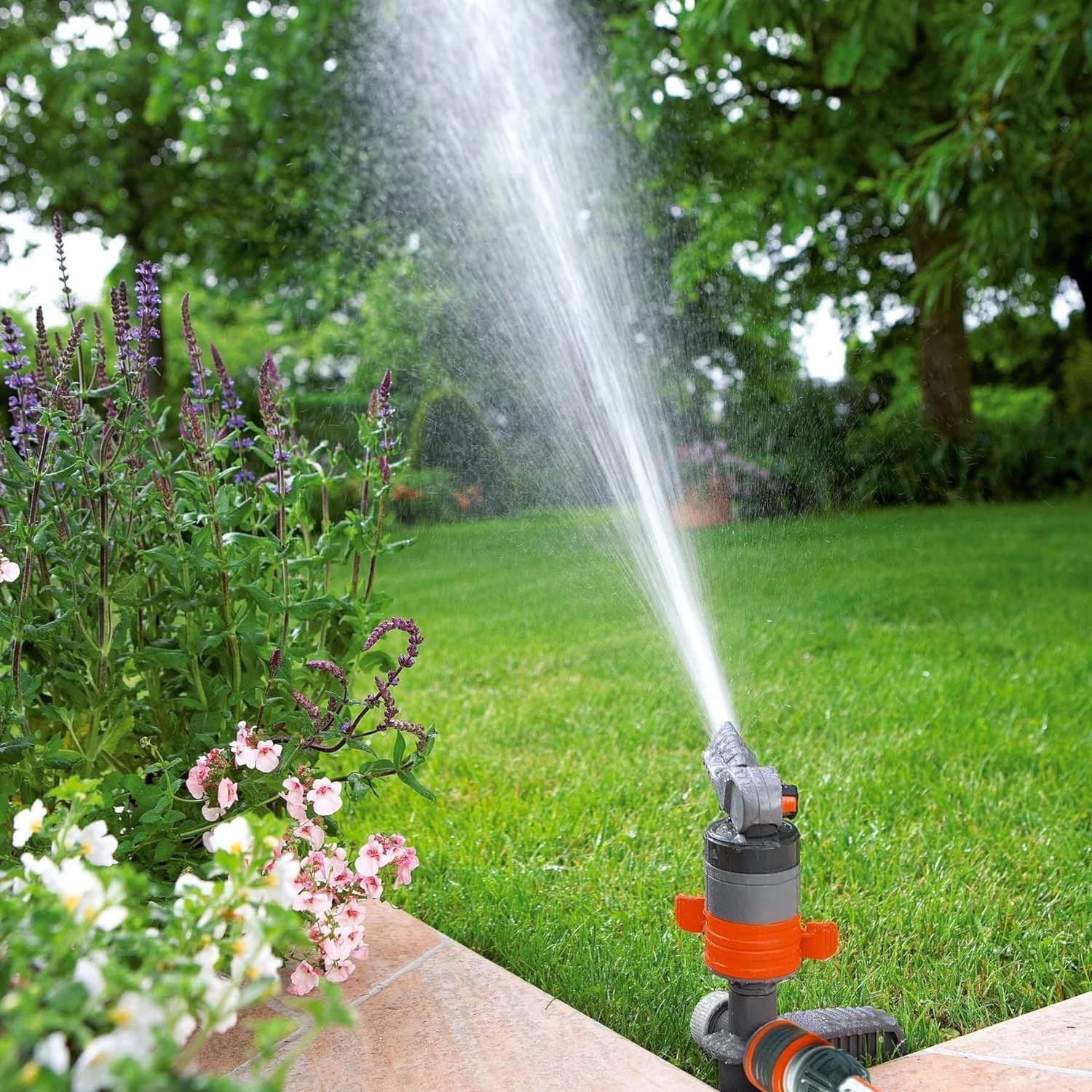 Gardena Comfort Vielflchenregner AquaContour Automatic: Flchenbewsserung für die individuelle Bewsserung nahezu jeder Gartenkontur, einfache Programmierung, Reichweite 2,5-10,5 m (8133-20) – Bild 24