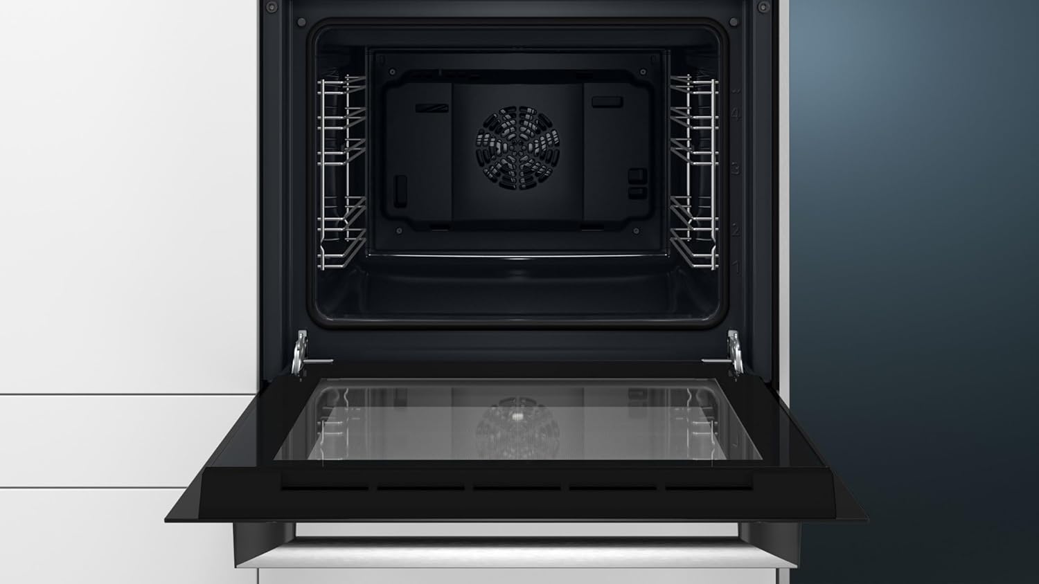 Siemens HB778G3B1,Q700 Smarter Einbau-Backofen, 60 x 60 cm, Made in Germany, Pyrolyse & Hydrolyse Selbstreinigung, Bratenthermometer, Air Fry, Backautomatik, Farbiger Touchscreen, 4D Heißluft, Schwarz – Bild 43