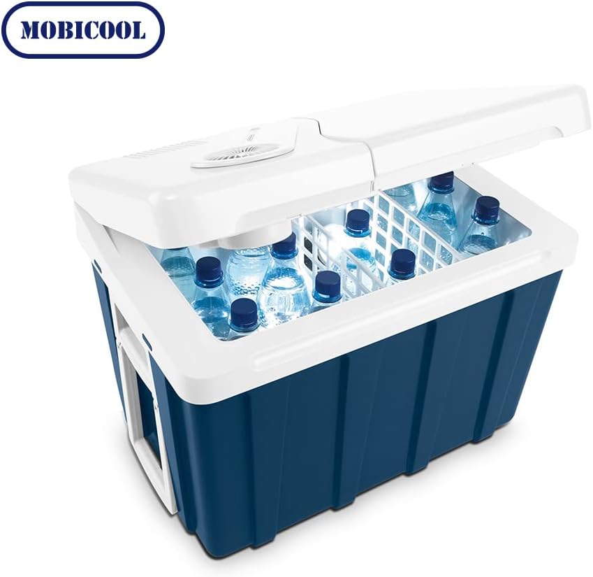MOBICOOL MQ40W Kühlbox mit Rollen | Elektrisch | 39 L | 12V, 230V | für Auto, Boot, Reisemobil und Steckdose – Bild 16