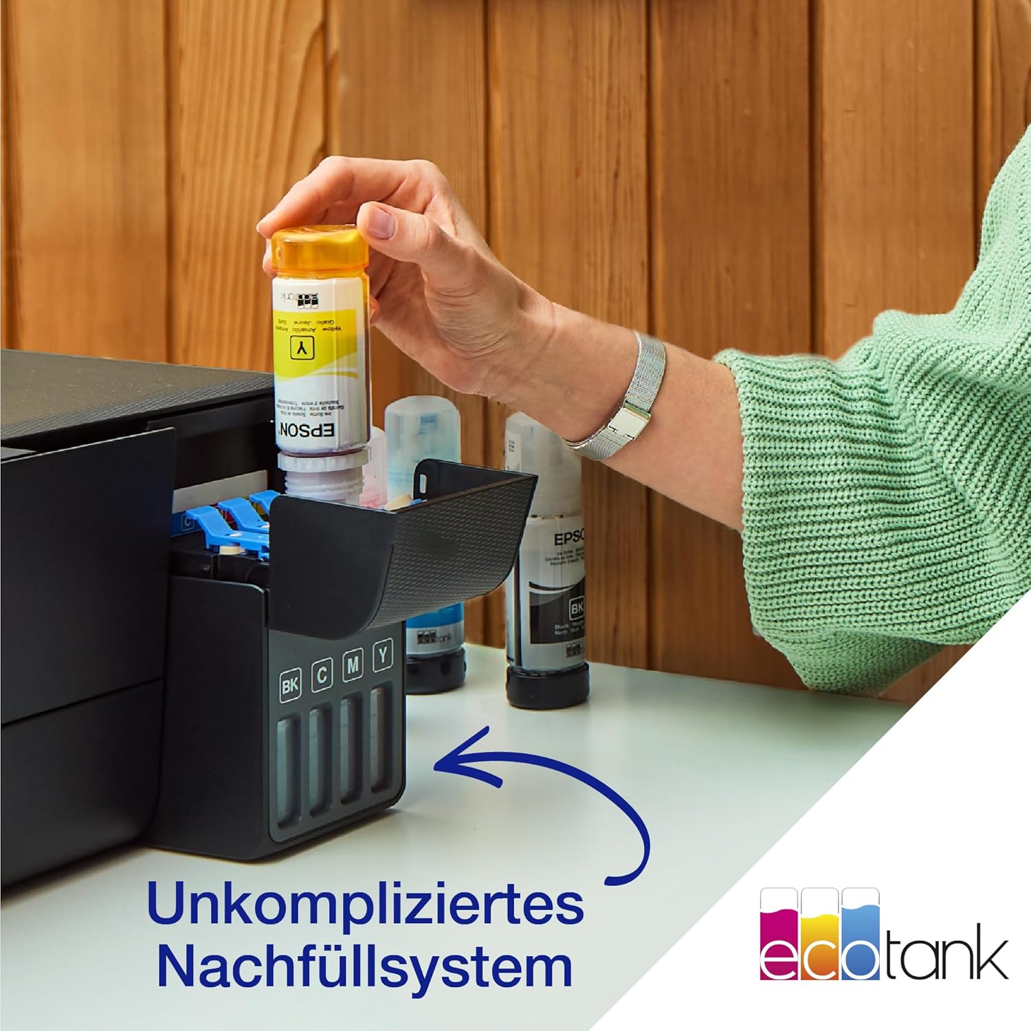 Epson EcoTank ET-2870 A4-Multifunktions-Wi-Fi-Tintentankdrucker, mit einem im Lieferumfang enthaltenen Vorrat an Tinten bis zu 3 Jahren – Bild 32