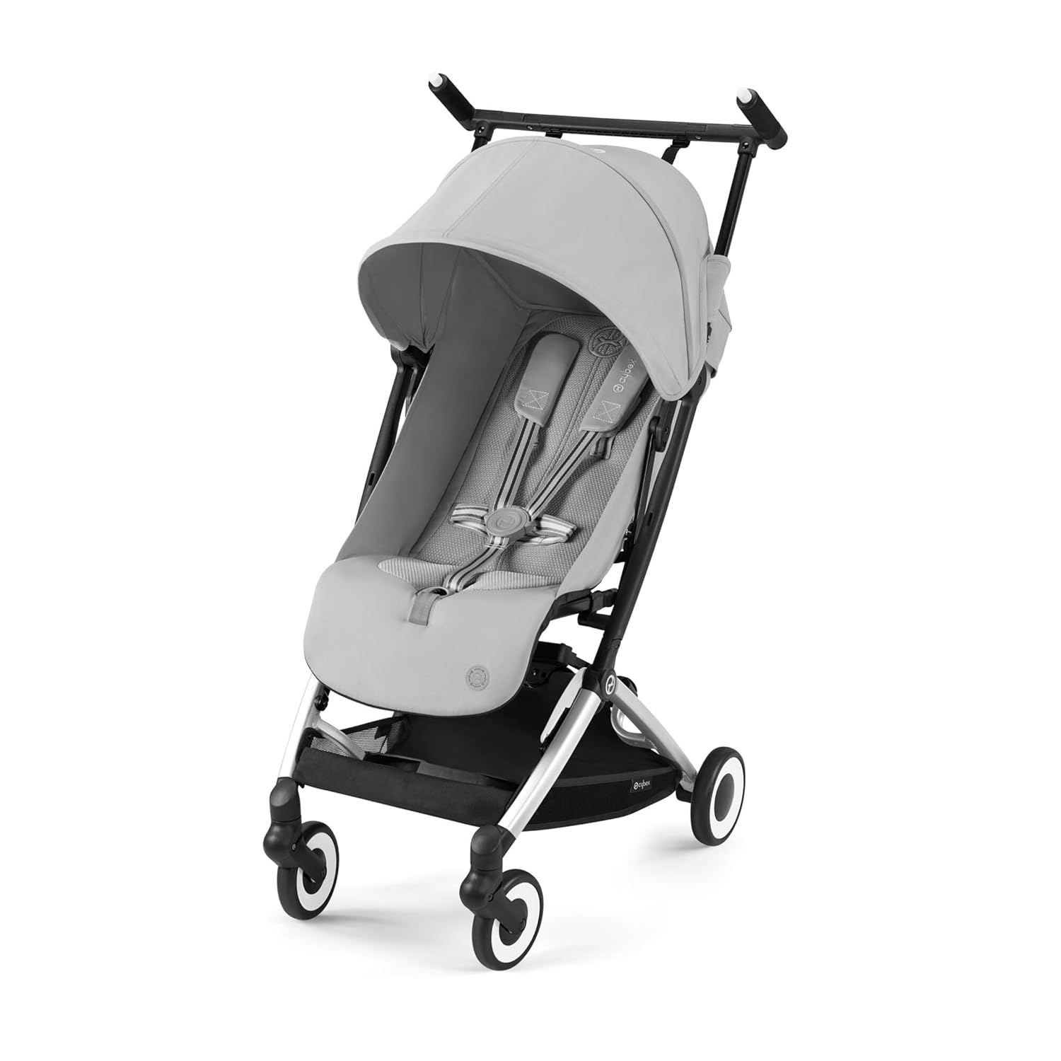 CYBEX Gold Kinderwagen Libelle mit One-Pull Harness, Von ca. 6 Monaten bis ca. 4 Jahre (max. 22 kg), Ultraleicht (nur 6 kg), Almond Beige (Beige mit taupefarbenem Rahmen) – Bild 6