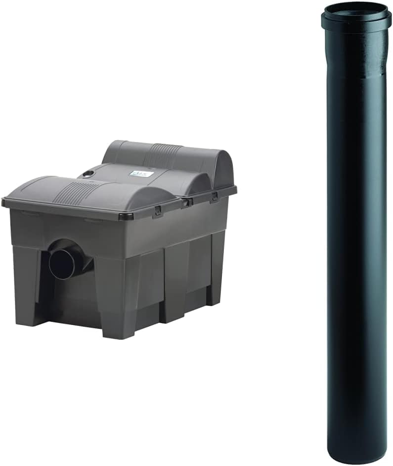 OASE 57377 Durchlauffilter BioSmart UVC 16000 geeignet für Teiche bis 16 m³, Filtersystem, Filterset inkl Filtermaterial und UVC Klärer, Schwarz – Bild 36