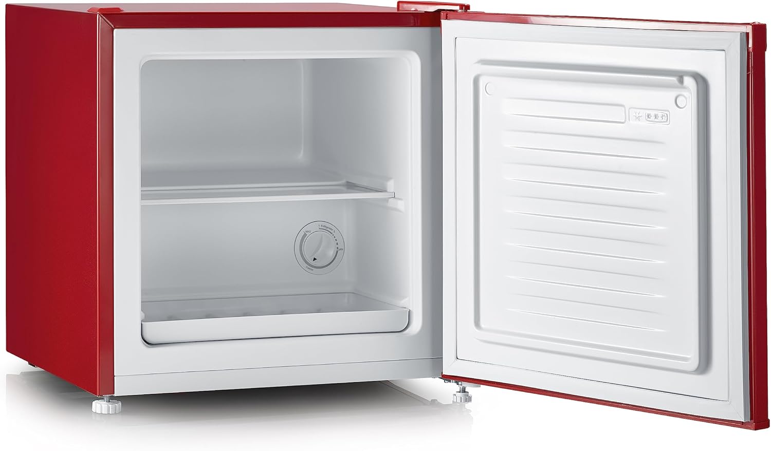 SEVERIN Retro Mini Kühl-/Gefrierbox (31 l), Gefrierschrank klein, Minikühlschrank mit flexibler Temperaturregelung, Tischkühlschrank, schwarz, GB 8880 – Bild 11