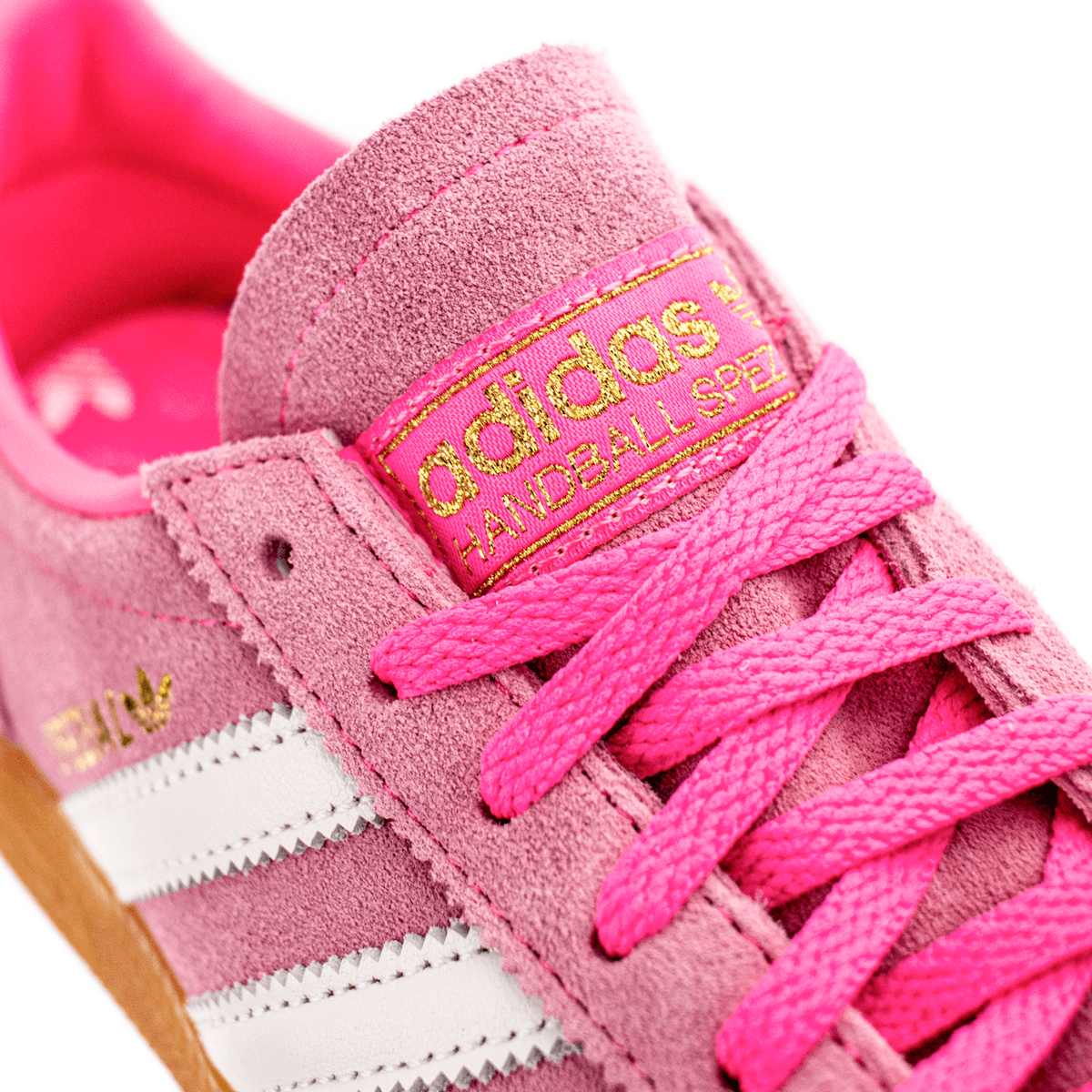 Drei Streifen Handball Spezial W JI2654 - rosa-weiss-gum – Bild 6