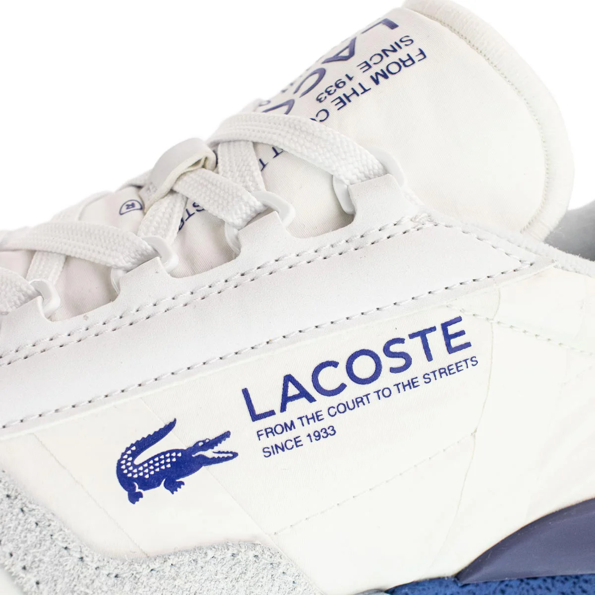 Lacoste Elite Active 49SMA0002-1T3 - weiss-grau-blau – Bild 4
