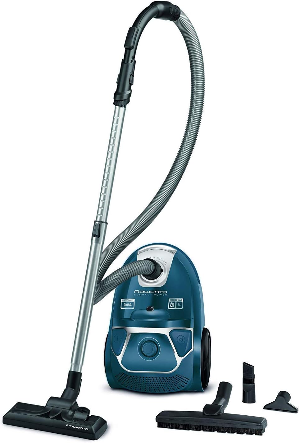 Rowenta RO3950 Staubsauger mit Beutel + 4er Pack Swirl R 39 Staubsaugerbeutel für Dauerhaft hohe Saugleistung, 3L Beutelvolumen, 750 W = 2000W, extrem leise, Hygienefilter, mit Parkettdüse – Bild 16