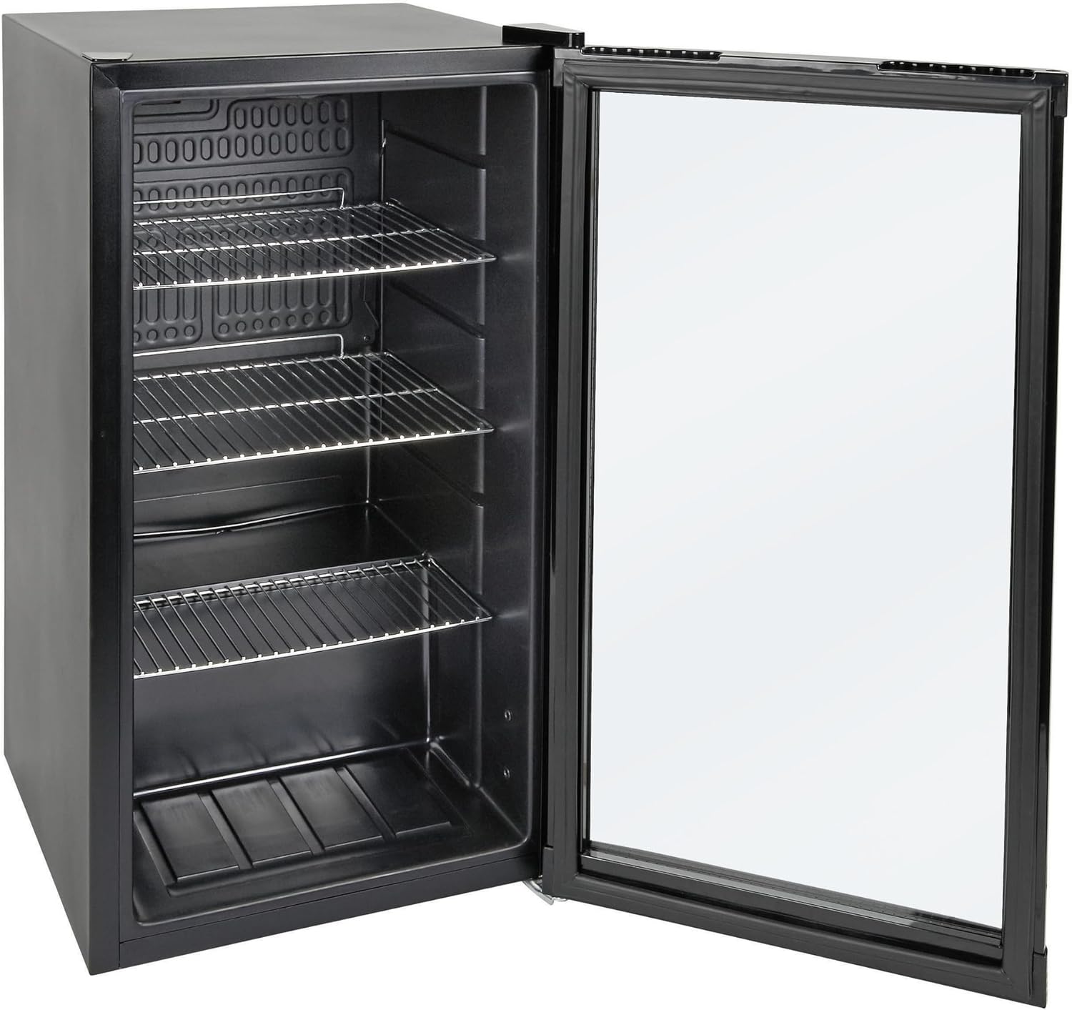METRO Professional Mini-Kühlschrank GPC1088, 88 L, 1.052 kWh/24h, 3 Edelstahl-Drahtböden, schwarz – Bild 17