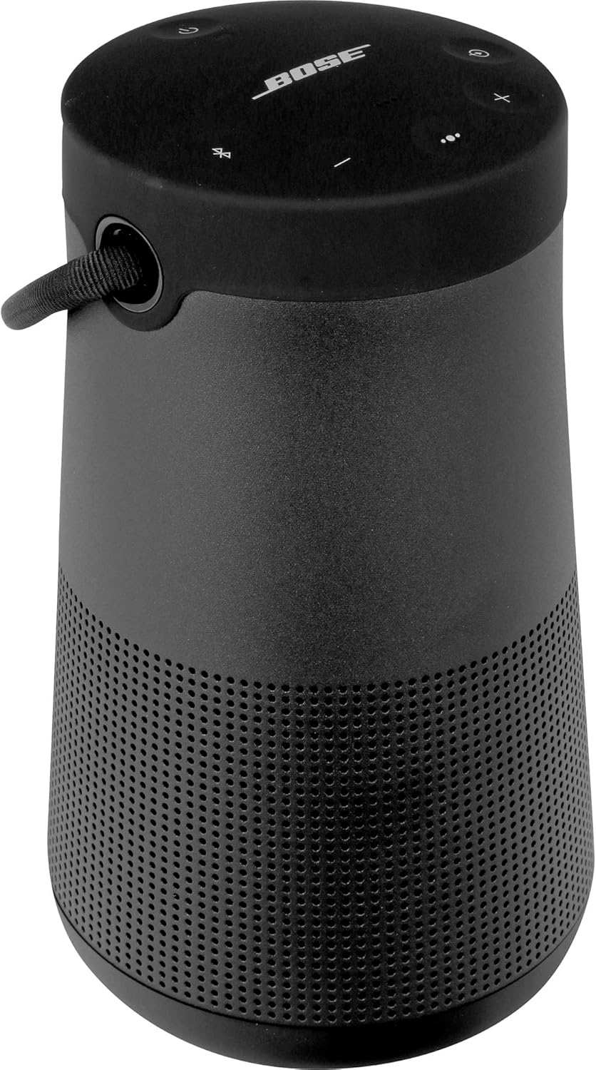 Bose SoundLink Revolve+ (Serie II) Bluetooth Speaker – Tragbarer, wasserabweisender kabelloser Lautsprecher mit Langer Akkulaufzeit, Schwarz – Bild 3