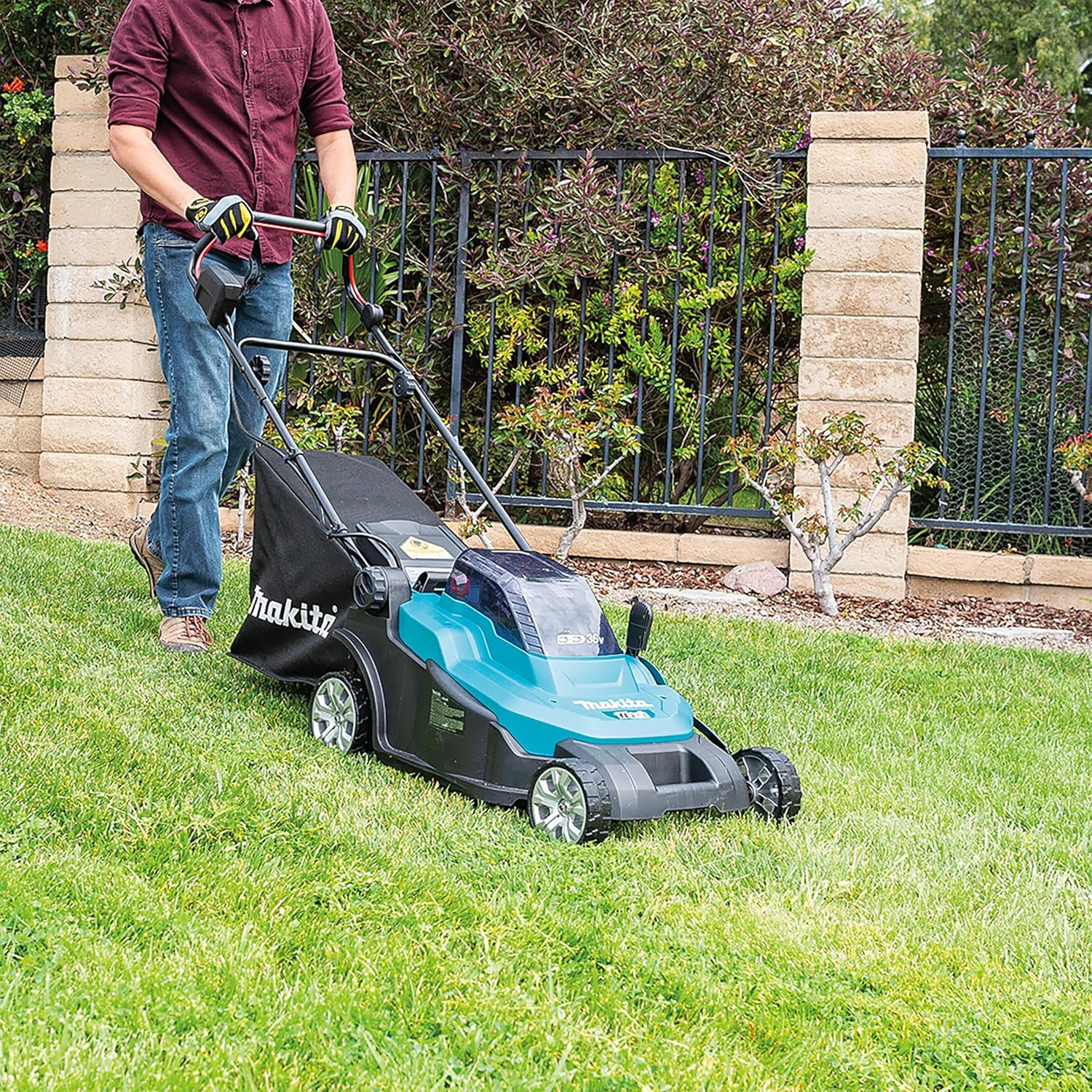Makita DLM432Z Akku-Rasenmäher 2x18 V (ohne Akku, ohne Ladegerät) – Bild 38