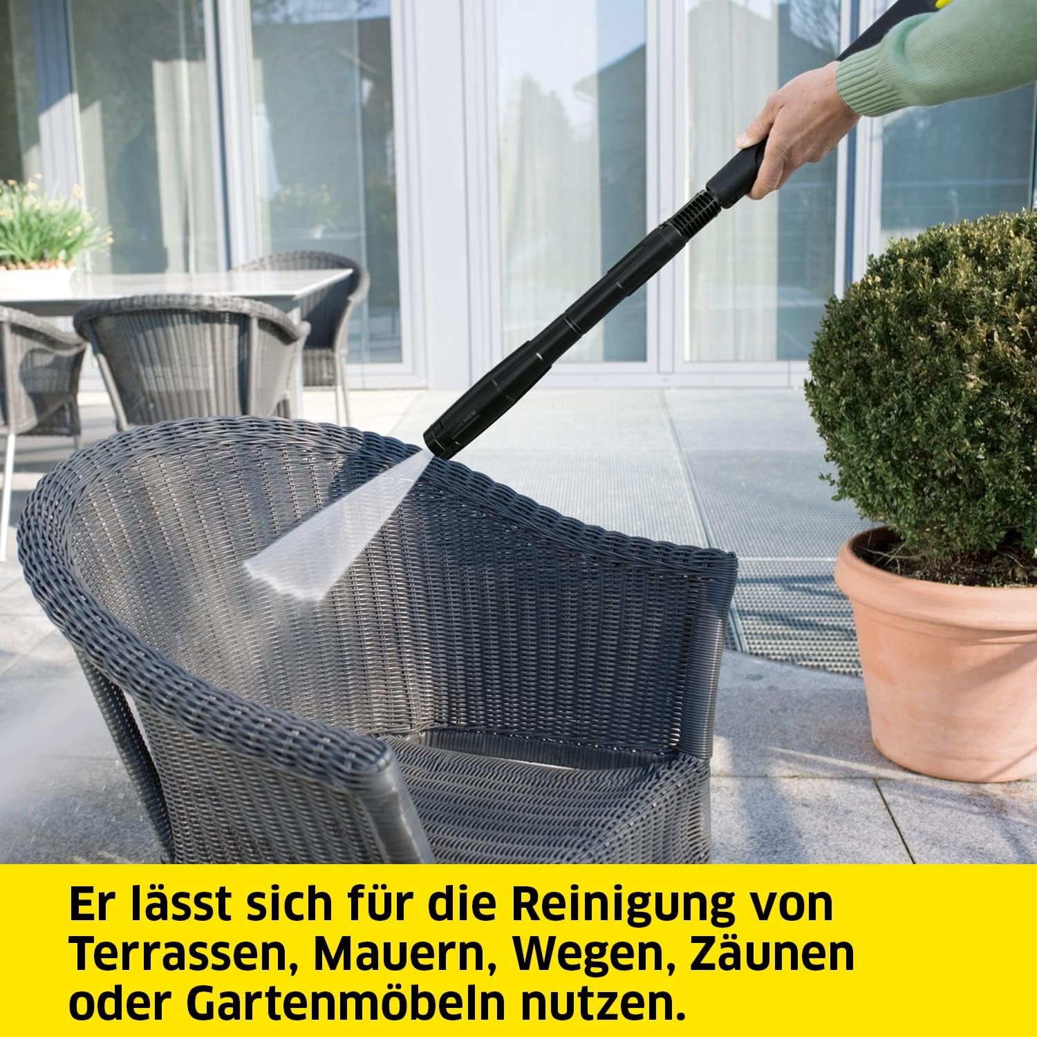 Krcher Hochdruckreiniger K 7 Premium Power Home, Druck: 180 bar, Durchfluss: 600 l/h, Flchenleistung: 60 m/h, Leistung: 3.000 W, Schlauchtrommel, mit Pistole, Dreckfrser, Strahlrohr – Bild 17