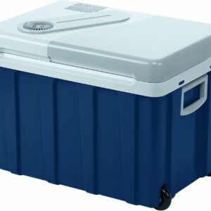 MOBICOOL MQ40W Kühlbox mit Rollen | Elektrisch | 39 L | 12V, 230V | für Auto, Boot, Reisemobil und Steckdose