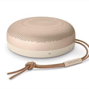 Bang & Olufsen Beosound A1 (2. Gen) – Kabelloser tragbarer IP67 wasserdichter Bluetooth-Lautsprecher mit 360-Grad-Sound, Alexa Voice Assistant & Speakerphone, 18 h Akkulaufzeit - Black Anthracite
