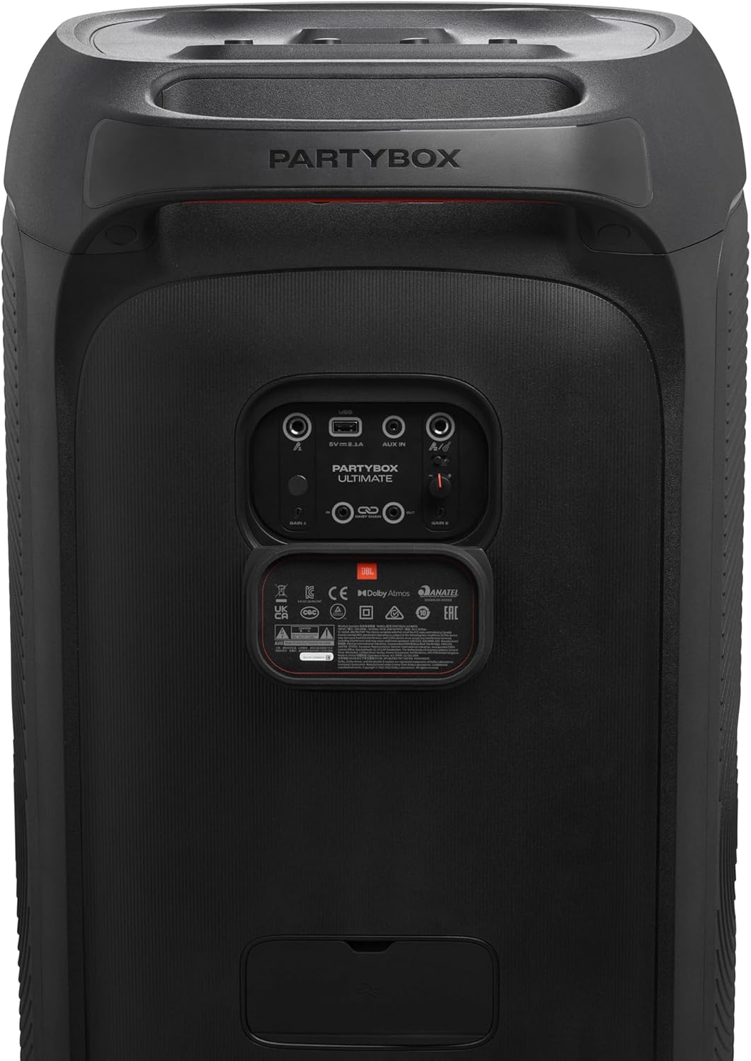JBL Partybox Stage 120 in Schwarz – Tragbare Bluetooth-Lautsprecher-Box mit JBL Pro Sound, Lichtshow, KI-Sound-Boost und Teleskopgriff – 12 h Laufzeit – Bild 26