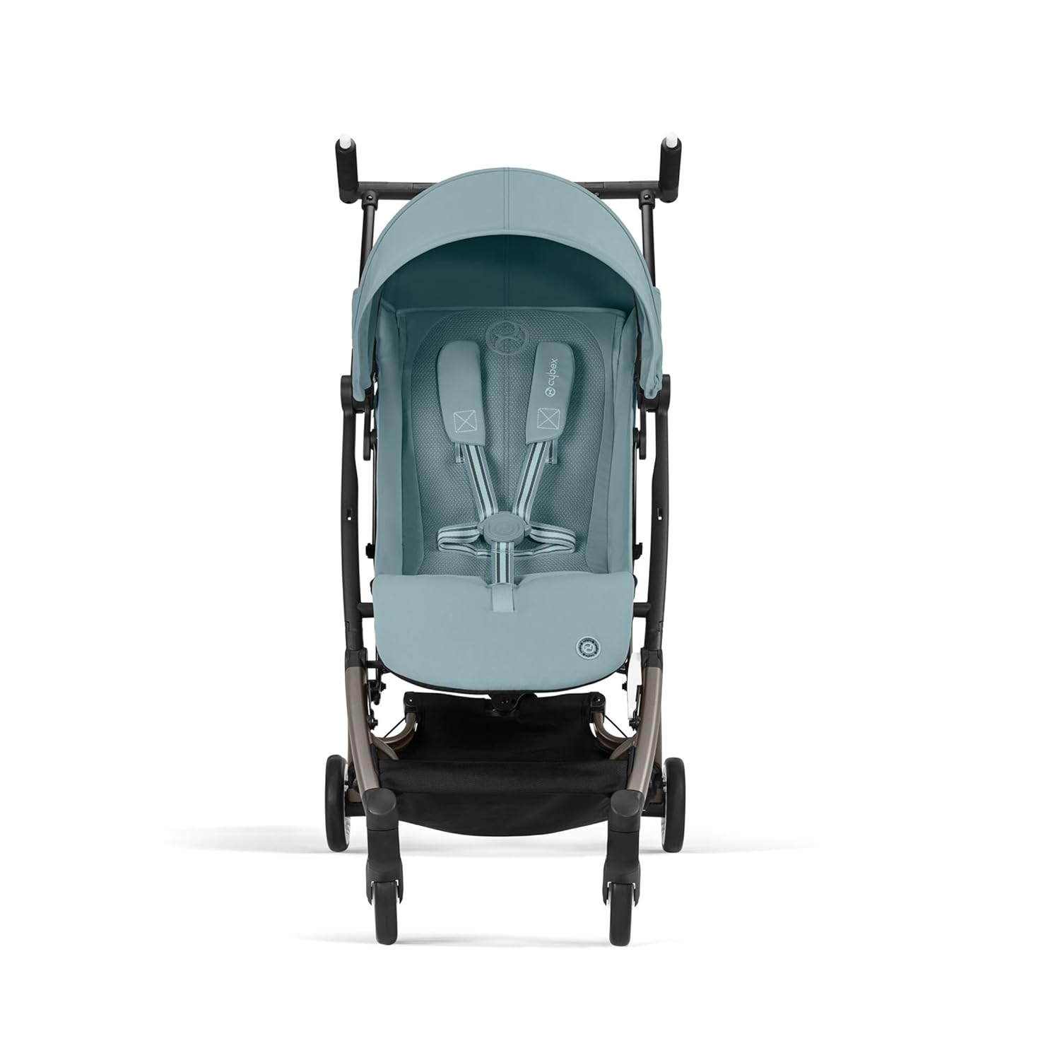CYBEX Gold Kinderwagen Libelle mit One-Pull Harness, Von ca. 6 Monaten bis ca. 4 Jahre (max. 22 kg), Ultraleicht (nur 6 kg), Almond Beige (Beige mit taupefarbenem Rahmen) – Bild 39