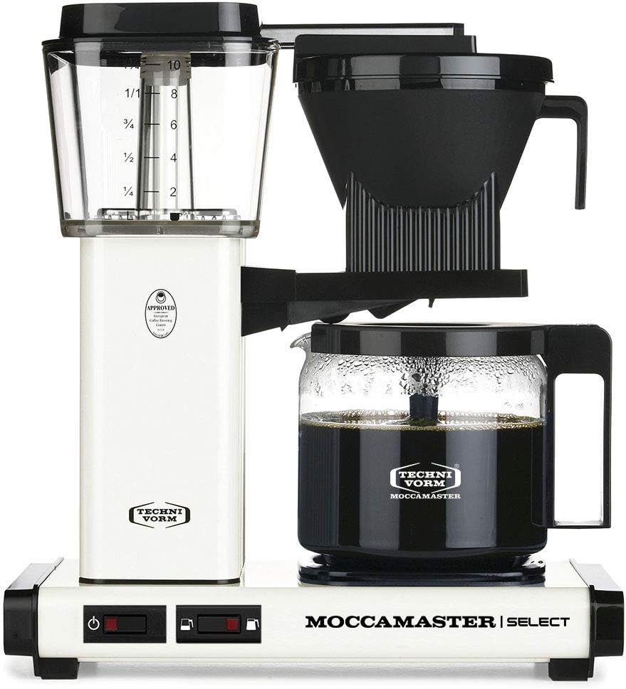 Moccamaster KBG Select, Kaffeemaschine, Retro Kaffeemaschine, Filterkaffee, Off-White, 1.25L – Bild 79