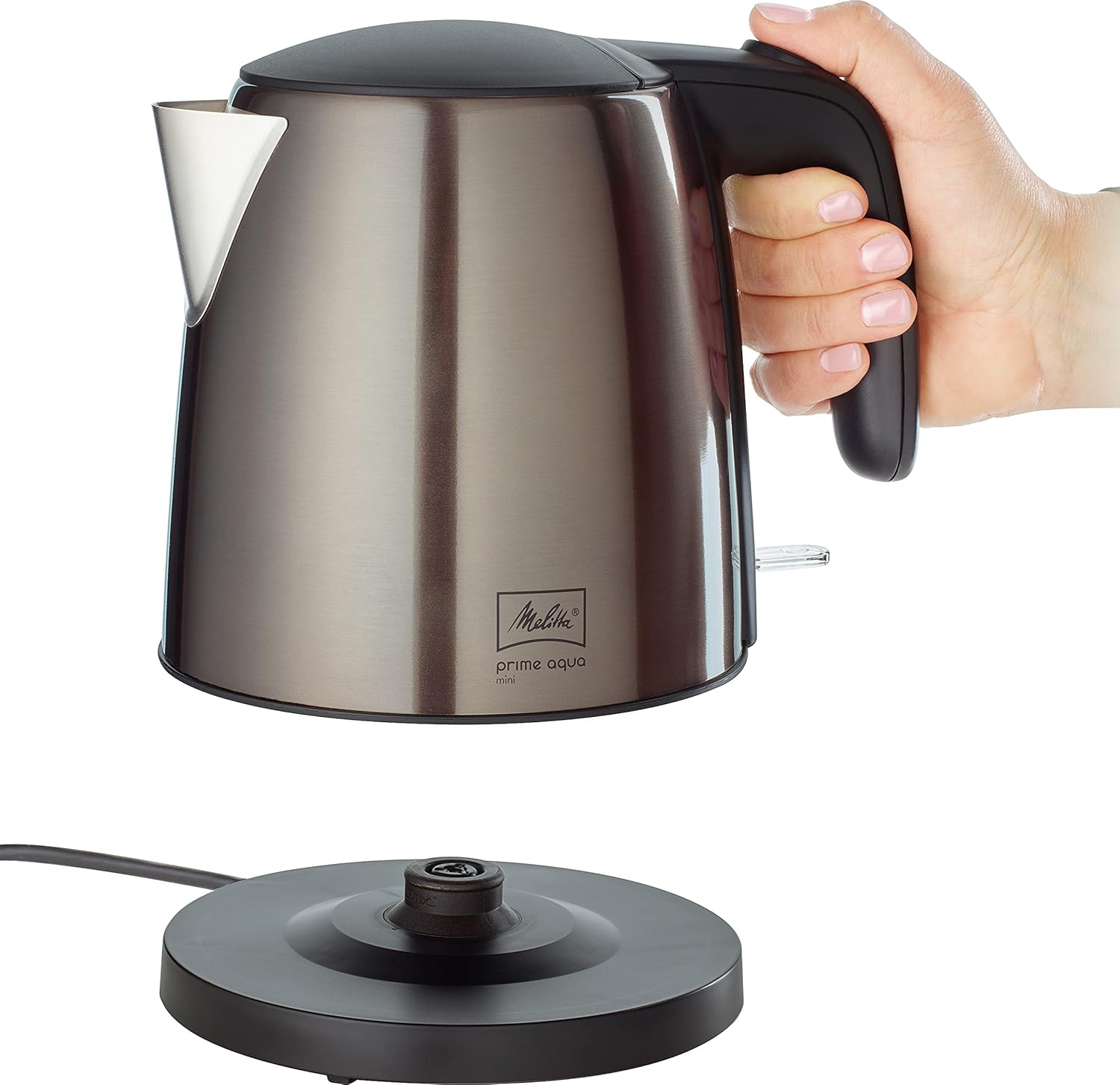Melitta AromaFresh - Filterkaffeemaschine - mit Glaskanne - integriertes Mahlwerk - Timer Funktion - 10 Tassen - Pure Black – Bild 33