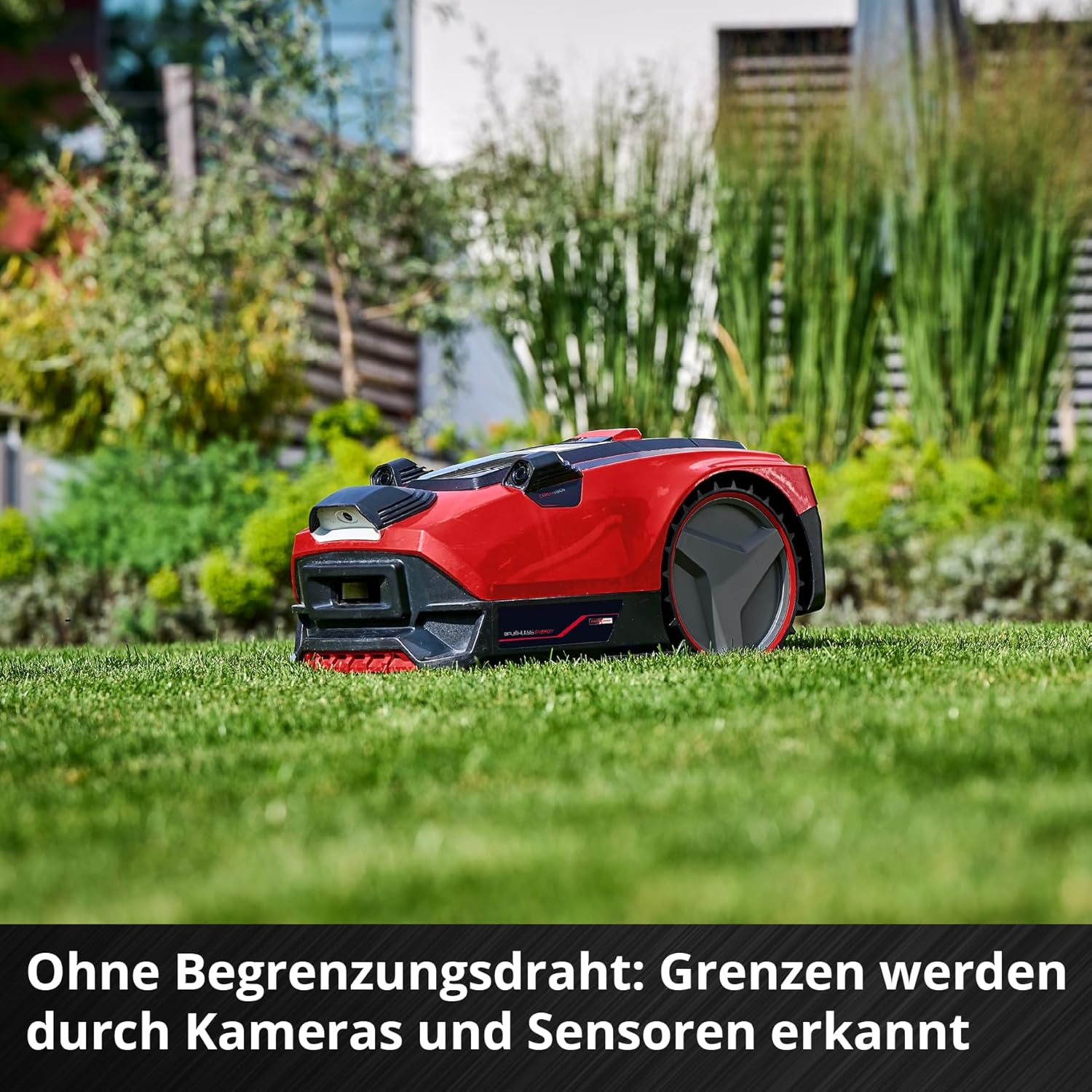 Einhell Akku-Rasenmäher GE-CM 43 Li M Kit Power X-Change (36V, 43 cm Schnittbreite, bis 600 m², Brushless, Mulch-Kit, 63L Fangkorb, 25-75 mm Schnitthöhe, inkl. 2x 4,0Ah + 2x Ladegerät) – Bild 28