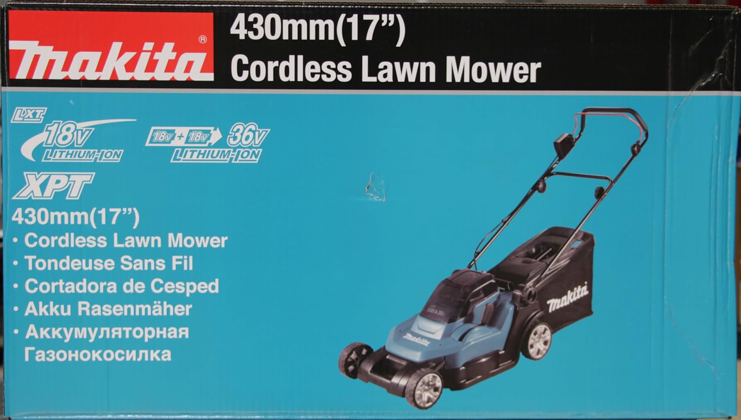 Makita DLM432Z Akku-Rasenmäher 2x18 V (ohne Akku, ohne Ladegerät) – Bild 39