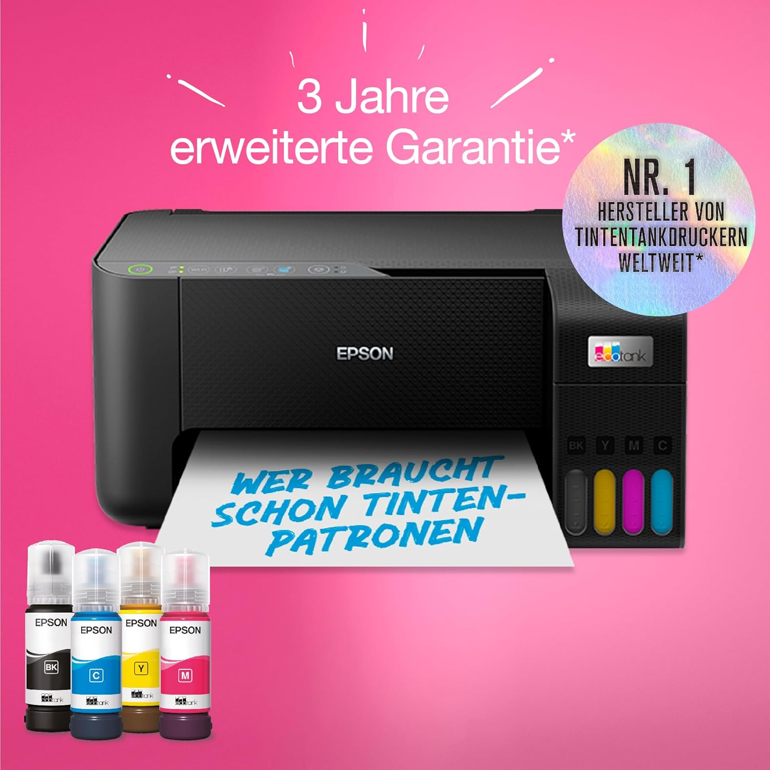 Epson EcoTank ET-2870 A4-Multifunktions-Wi-Fi-Tintentankdrucker, mit einem im Lieferumfang enthaltenen Vorrat an Tinten bis zu 3 Jahren – Bild 22