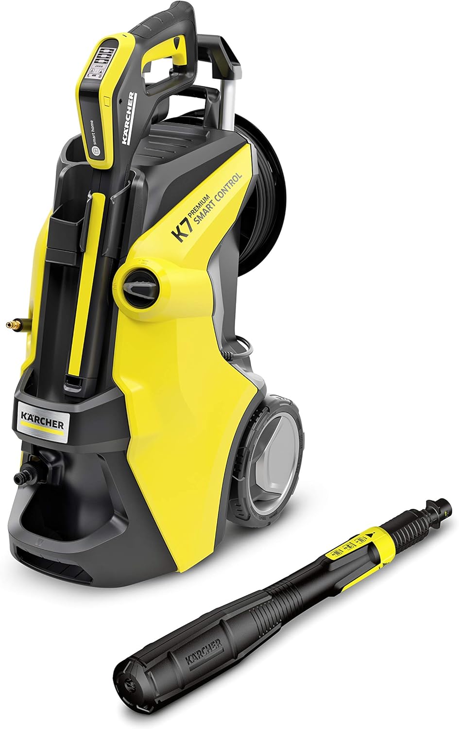 Krcher Hochdruckreiniger K 7 Premium Power Home, Druck: 180 bar, Durchfluss: 600 l/h, Flchenleistung: 60 m/h, Leistung: 3.000 W, Schlauchtrommel, mit Pistole, Dreckfrser, Strahlrohr – Bild 33