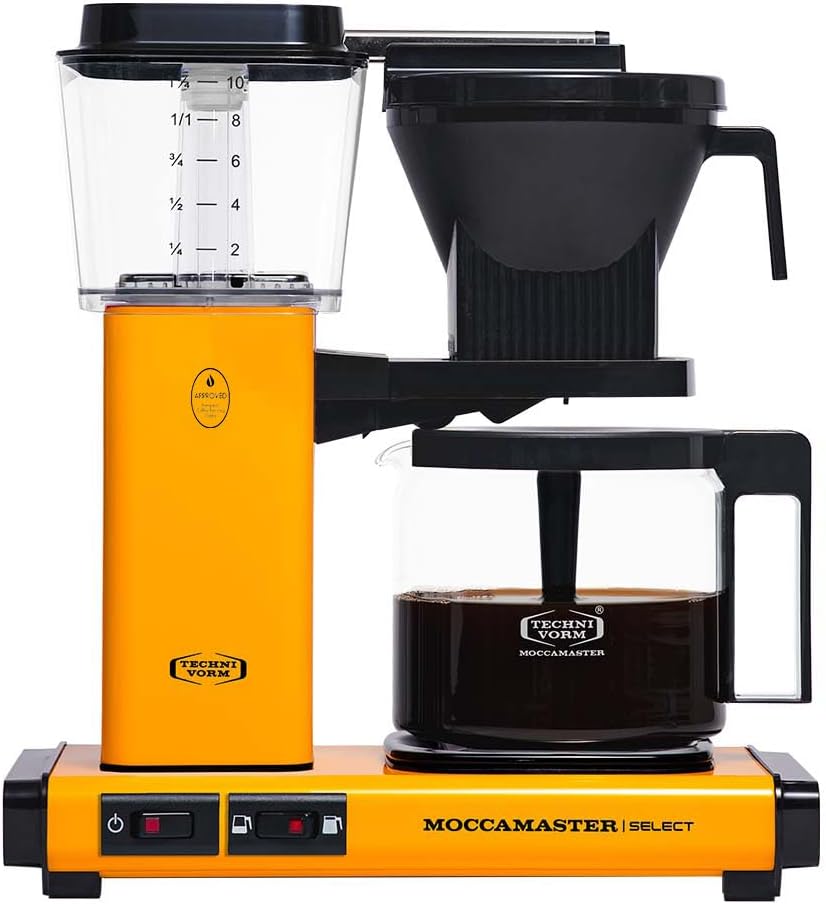 Moccamaster KBG Select, Kaffeemaschine, Retro Kaffeemaschine, Filterkaffee, Off-White, 1.25L – Bild 24