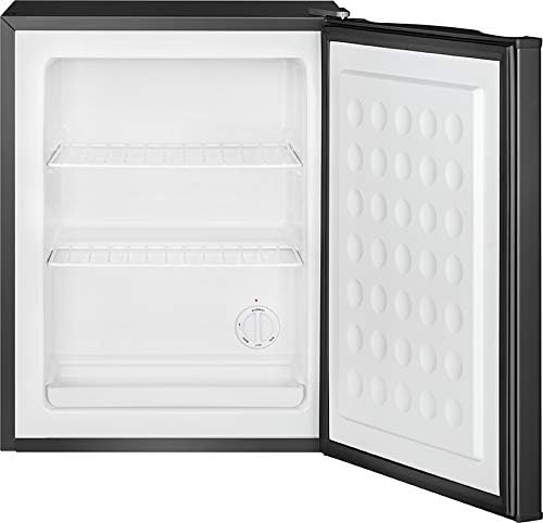 Bomann® Gefrierschrank klein mit 42L Nutzinhalt | Mini Gefrierschrank mit 2 herausnehmbaren Gitterablagen | Gefrierschrank mit wechselbarem Türanschlag & stufenloser Temperaturreglung |GB 7236 schwarz – Bild 5