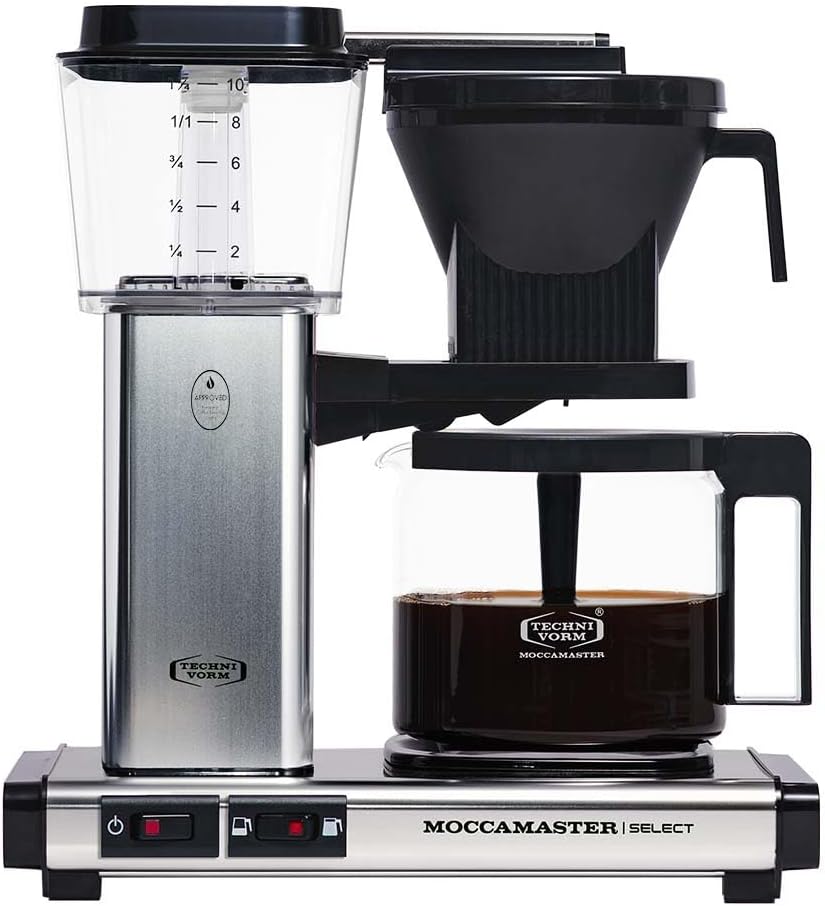 Moccamaster KBG Select, Kaffeemaschine, Retro Kaffeemaschine, Filterkaffee, Off-White, 1.25L – Bild 16