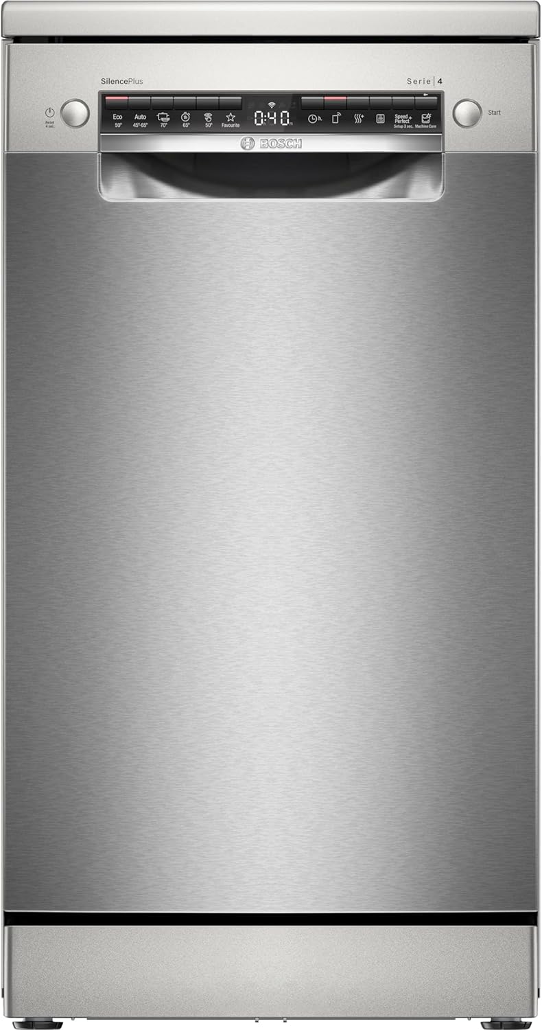 Bosch SPV2IKX10E Serie 2 Smarter Geschirrspüler vollintegriert, 45 cm breit, Besteckkorb, Extra Trocknen auf Knopfdruck, InfoLight roter Lichtpunkt am Boden, AquaStop Schutz gegen Wasserschäden, Weiß – Bild 19