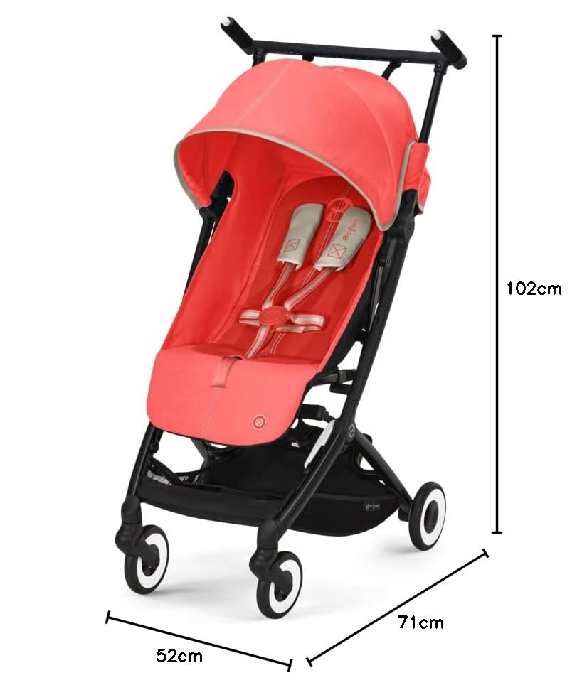 CYBEX Gold Kinderwagen Libelle mit One-Pull Harness, Von ca. 6 Monaten bis ca. 4 Jahre (max. 22 kg), Ultraleicht (nur 6 kg), Almond Beige (Beige mit taupefarbenem Rahmen) – Bild 67